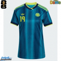 Colombia Rafael Santos Borre #19 Bortedrakt Dame EM 2024 Kortermet
